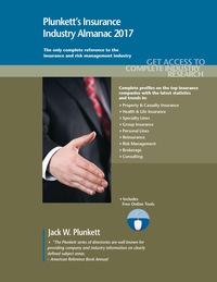 صورة الغلاف: Plunkett's Insurance Industry Almanac 2017