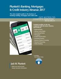 Omslagafbeelding: Plunkett's Banking, Mortgages & Credit Industry Almanac 2017