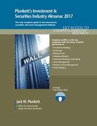 Cover image: Plunkett's Investment & Securities Industry Almanac 2017