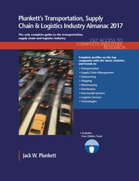 表紙画像: Plunkett's Transportation, Supply Chain & Logistics Industry Almanac 2017