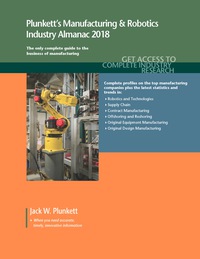 表紙画像: Plunkett's Manufacturing & Robotics Industry Almanac 2018