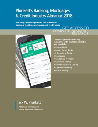 Omslagafbeelding: Plunkett's Banking, Mortgages & Credit Industry Almanac 2018