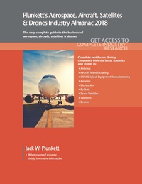 صورة الغلاف: Plunkett's Aerospace Industry Almanac 2018