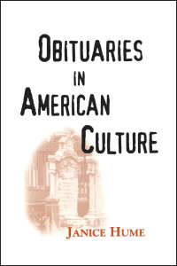 Cover image: Obituaries in American Culture 9781578062416
