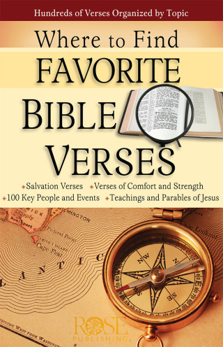 Imagen de portada: Where to Find Favorite Bible Verses 9781596361959