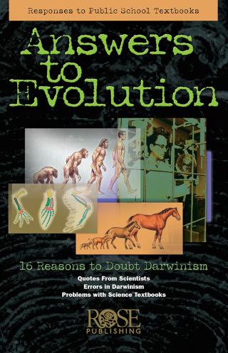 Imagen de portada: Answers to Evolution