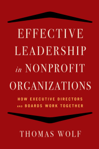 Cover image: Effective Leadership for Nonprofit Organizations 9781621532873