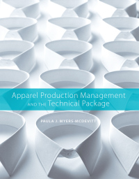 Imagen de portada: Apparel Production Management and the Technical Package 1st edition 9781563678691