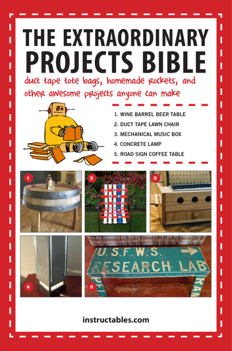 The Extraordinary Projects Bible: Duct Tape Tote Bags, Homemade Rockets, and Other Awesome Projects Anyone Can Make - FULL INSTANT DOWNLOAD | PDF DOCX EPUB