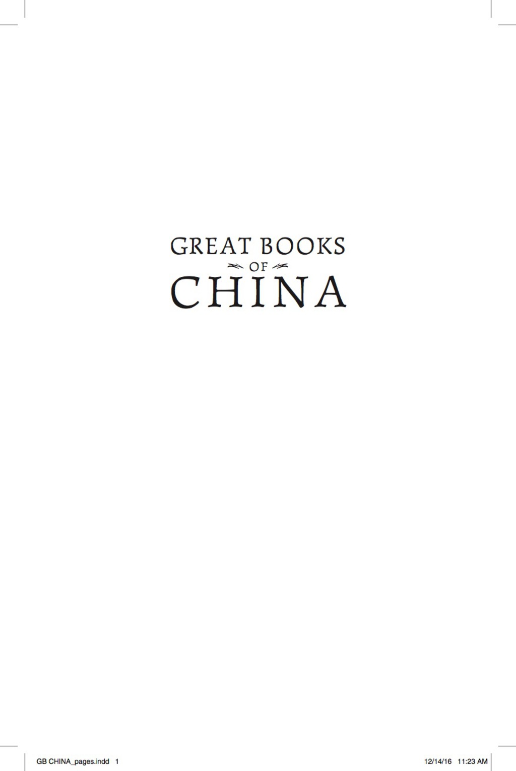 Great Books of China