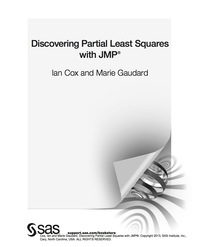 Titelbild: Discovering Partial Least Squares with JMP 9781612908229