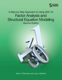 Omslagafbeelding: A Step-by-Step Approach to Using SAS for Factor Analysis and Structural Equation Modeling 2nd edition 9781599942308