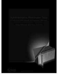 Cover image: Administrative Healthcare Data 9781612908861