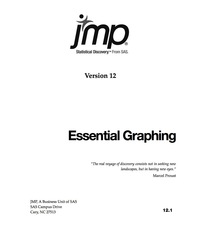 Cover image: JMP 12 Essential Graphing 9781629594460