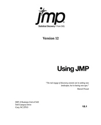 Immagine di copertina: Using JMP 12 9781629594781