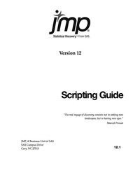 Cover image: JMP 12 Scripting Guide 9781629594828