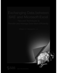 Cover image: Exchanging Data between SAS and Microsoft Excel 9781607649854