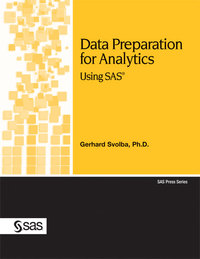 Immagine di copertina: Data Preparation for Analytics Using SAS 9781599940472