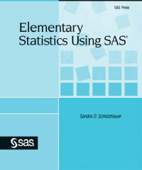 صورة الغلاف: Elementary Statistics Using SAS 9781607643791