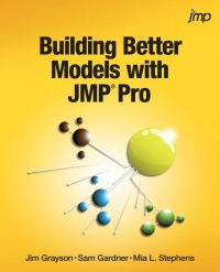 Imagen de portada: Building Better Models with JMP Pro 9781629590561