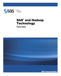 表紙画像: SAS and Hadoop Technology: Overview 9781629599830