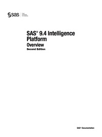 Imagen de portada: SAS 9.4 Intelligence Platform: Overview 2nd edition 9781629600895