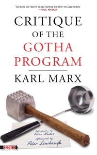 Imagen de portada: Critique of the Gotha Program 9781629639161