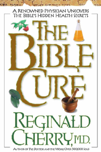 صورة الغلاف: The Bible Cure 9780884195351