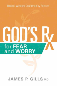 Omslagafbeelding: God's Rx for Fear and Worry 9781629996431