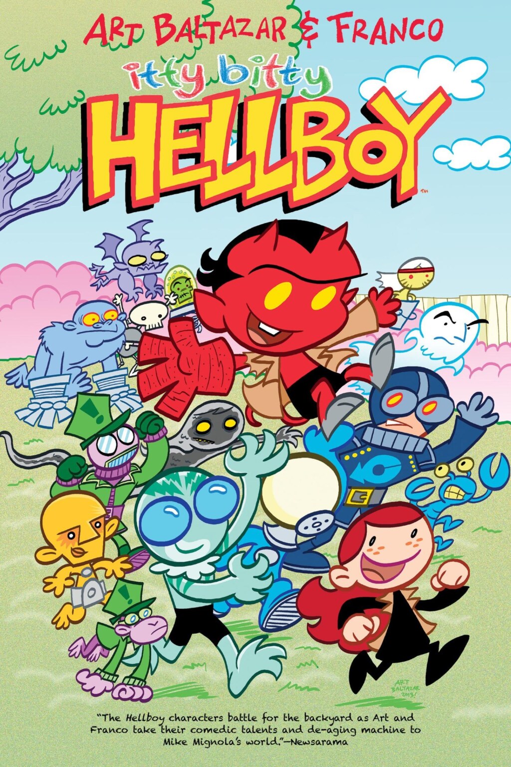 Itty Bitty Hellboy (eBook)