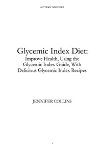 表紙画像: Glycemic Index Diet