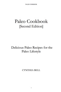 表紙画像: Paleo Cookbook 2nd edition