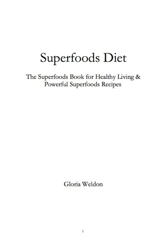 Cover image: Superfoods Diet