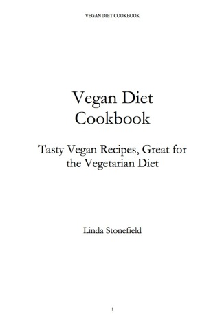 Cover image: Vegan Diet Cookbook