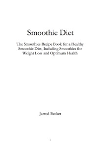 Cover image: Smoothie Diet