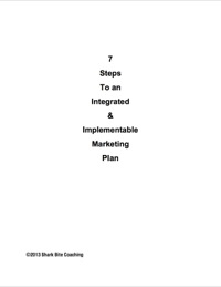 Cover image: 7 Steps to an Integrated & Implementable Marketing Plan