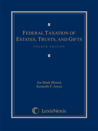 Cover image: Federal Taxation of Estates, Trusts and Gifts: Cases, Problems and Materials 4th edition 9781630430535