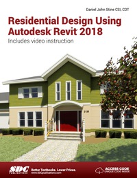 Imagen de portada: Residential Design Using Autodesk Revit 2018 11th edition 9781630571061