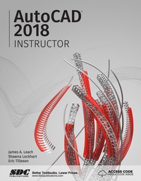 Imagen de portada: AutoCAD 2018 Instructor 4th edition 9781630571153