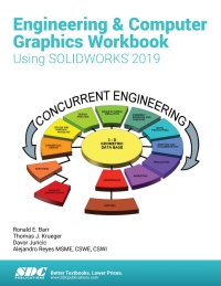 Imagen de portada: Engineering & Computer Graphics Workbook Using SOLIDWORKS 2019 12th edition 9781630572198