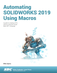 Omslagafbeelding: Automating SOLIDWORKS 2019 Using Macros 7th edition 9781630572136