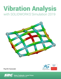 Imagen de portada: Vibration Analysis with SOLIDWORKS Simulation 2019 6th edition 9781630572433