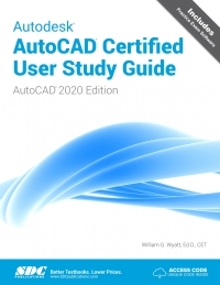 Omslagafbeelding: Autodesk AutoCAD Certified User Study Guide (AutoCAD 2020 Edition) 2nd edition 9781630572747