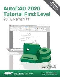 Omslagafbeelding: AutoCAD 2020 Tutorial First Level 2D Fundamentals 13th edition 9781630572686