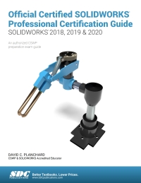 Imagen de portada: Official Certified SOLIDWORKS Professional Certification Guide (SOLIDWORKS 2018, 2019, & 2020) 5th edition 9781630572952