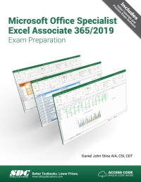 Omslagafbeelding: Microsoft Office Specialist Excel Associate 365/2019 Exam Preparation 1st edition 9781630573324