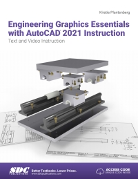 صورة الغلاف: Engineering Graphics Essentials with AutoCAD 2021 Instruction 14th edition 9781630565893