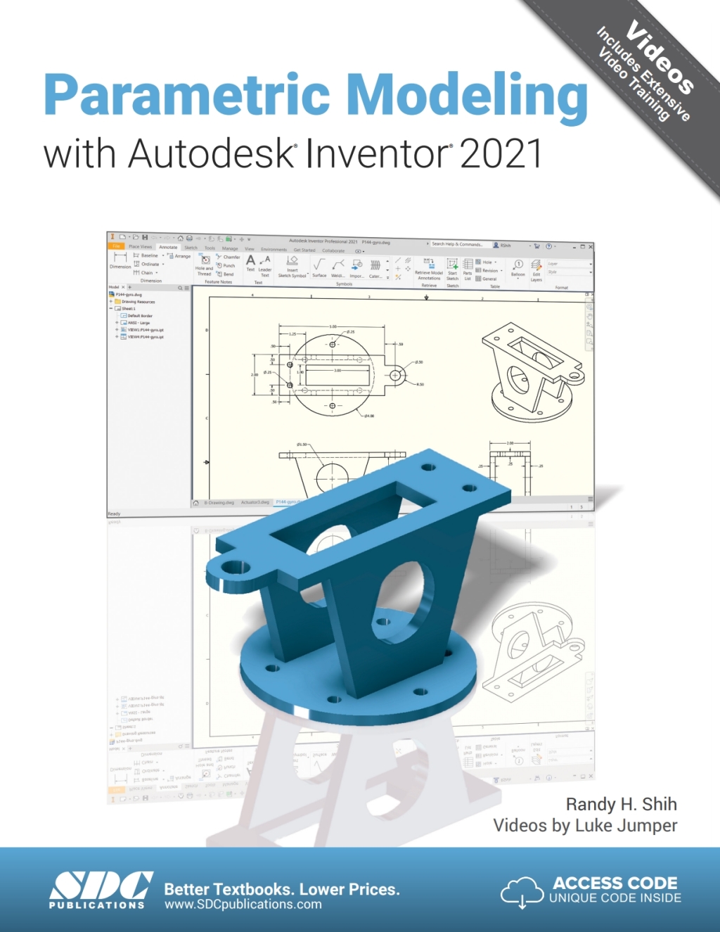 Parametric Modeling with Autodesk Inventor 2021 14th Edition