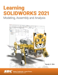 Imagen de portada: Learning SOLIDWORKS 2021 10th edition 9781630574116
