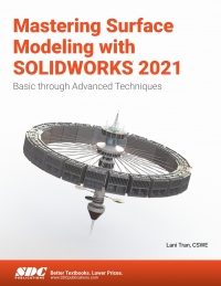 Omslagafbeelding: Mastering Surface Modeling with SOLIDWORKS 2021 2nd edition 9781630574185